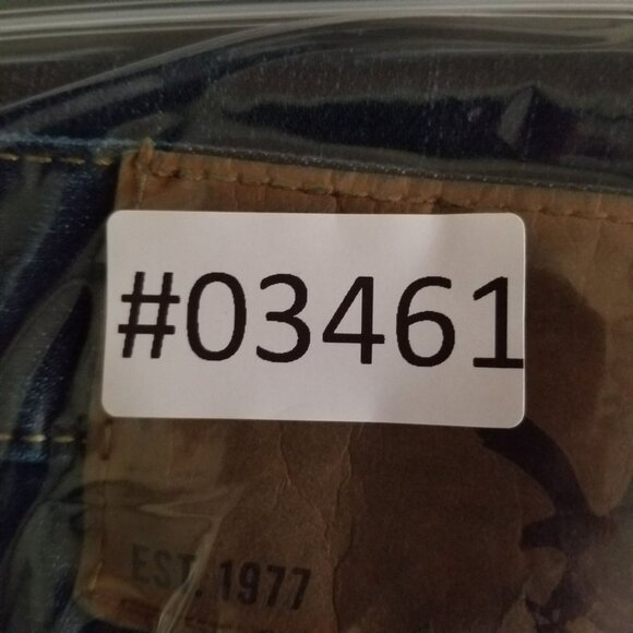 American Eagle Outfitters Jeans Boys 28x28 16 Slim Blue Dark Wash Denim - Picture 14 of 14